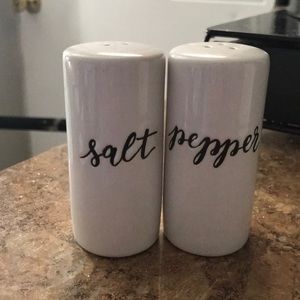 Salt and pepper shakers